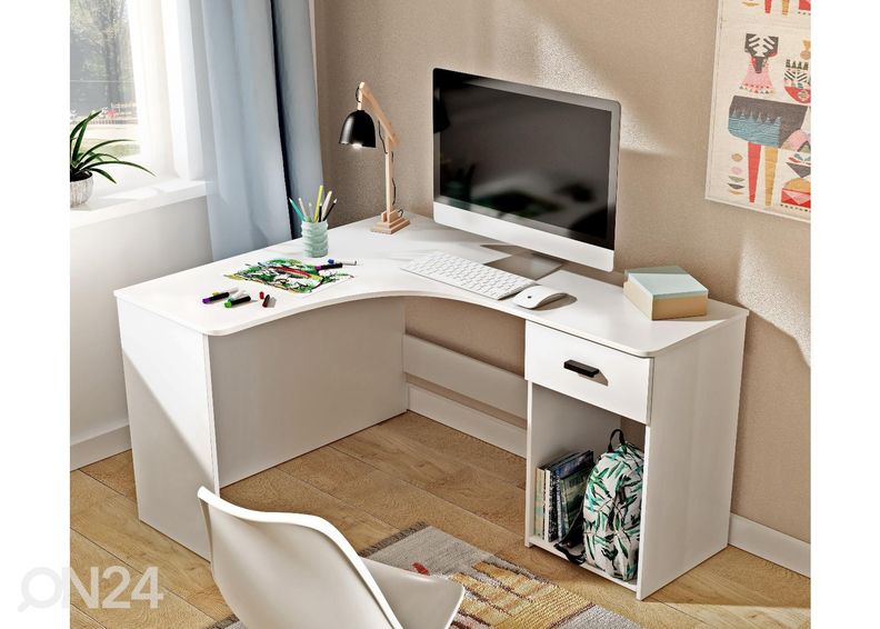 Kirjutuslaud 155x125 cm suurendatud