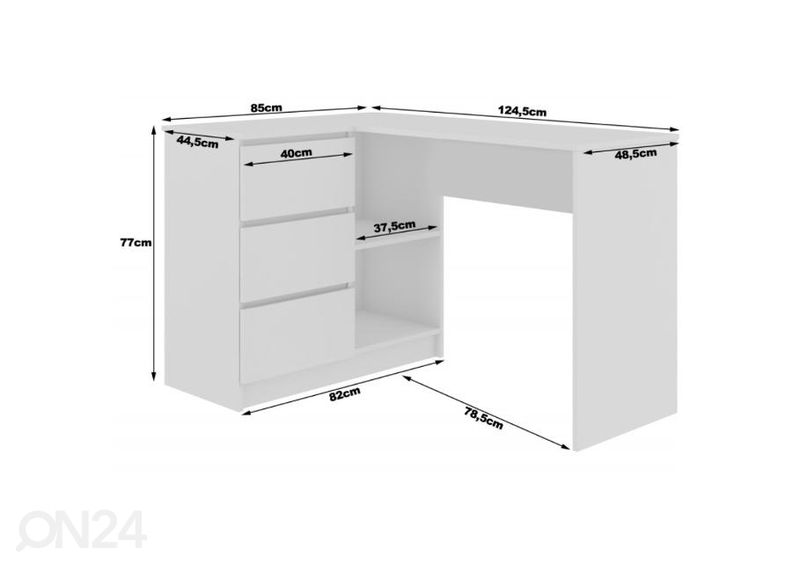 Kirjutuslaud suurendatud