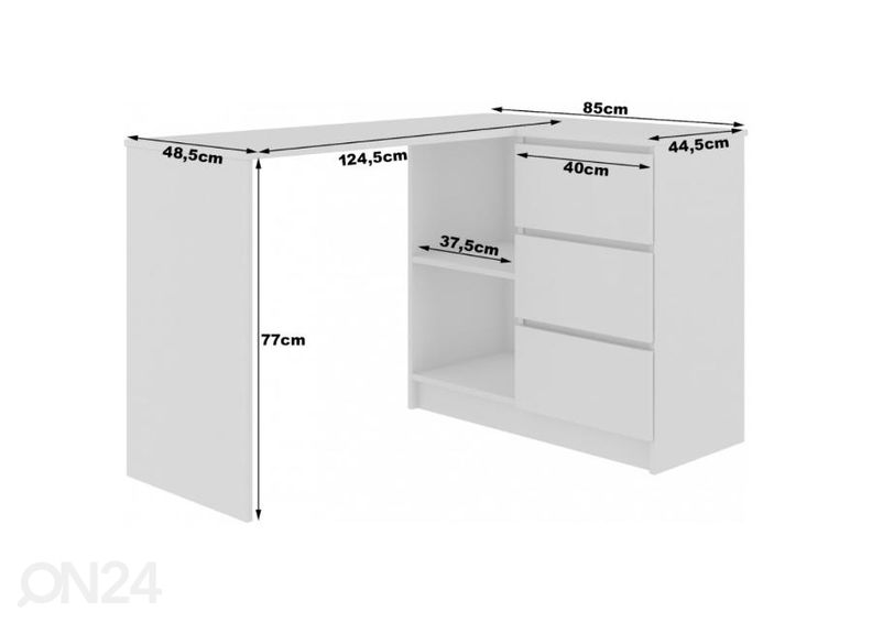 Kirjutuslaud suurendatud