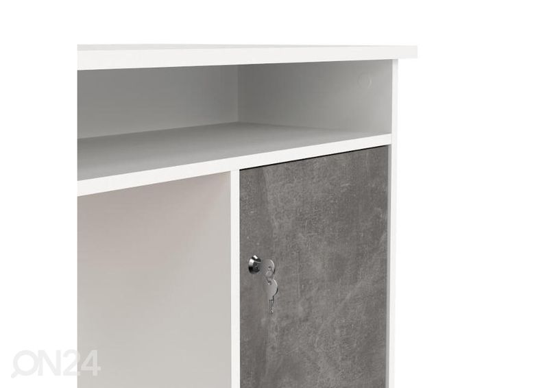 Kirjutuslaud Function 126 cm suurendatud