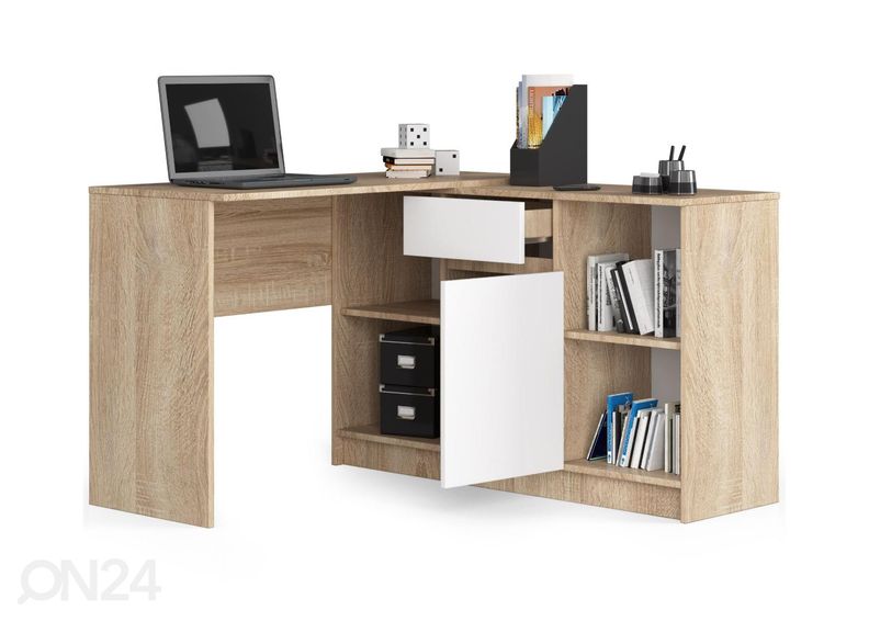 Kirjutuslaud + kummut suurendatud