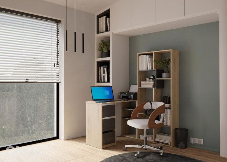 Kirjutuslaud Kylian 42x113 cm suurendatud