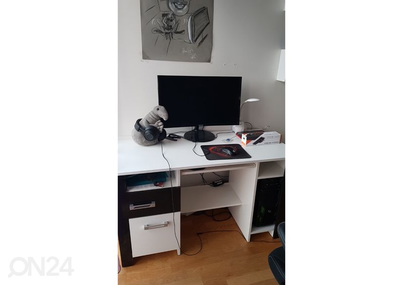 Kirjutuslaud Midleton 122 cm suurendatud