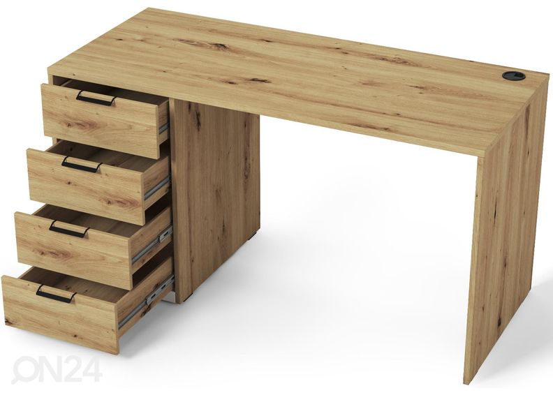 Kirjutuslaud Pern 140 cm suurendatud