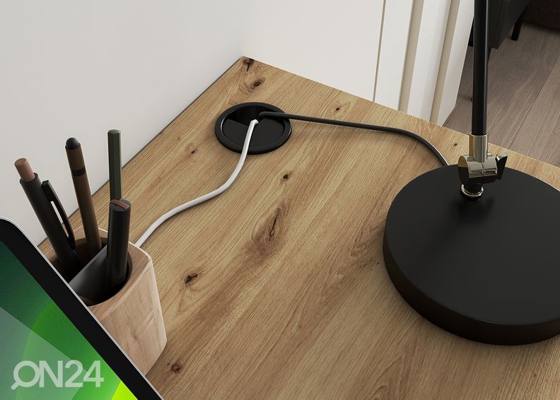 Kirjutuslaud Pern 140 cm suurendatud