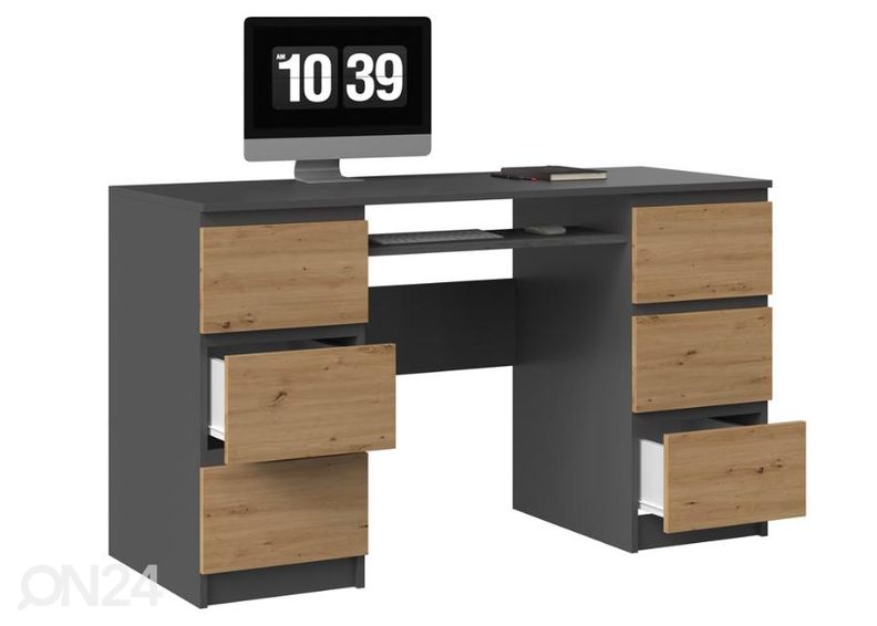 Kirjutuslaud Tiago 130 cm suurendatud