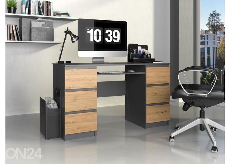 Kirjutuslaud Tiago 130 cm suurendatud