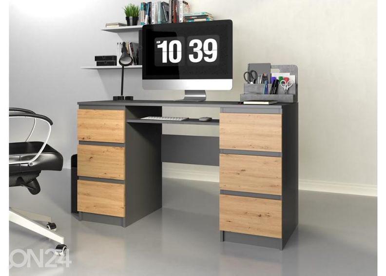 Kirjutuslaud Tiago 130 cm suurendatud