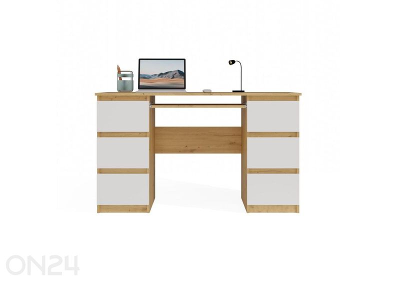 Kirjutuslaud Tiago 130 cm suurendatud