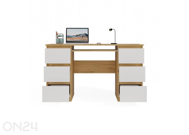 Kirjutuslaud Tiago 130 cm suurendatud
