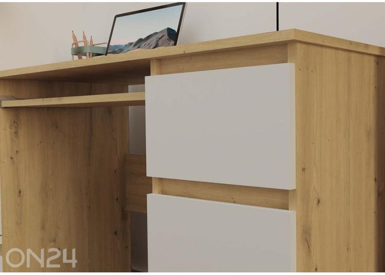 Kirjutuslaud Tiago 130 cm suurendatud