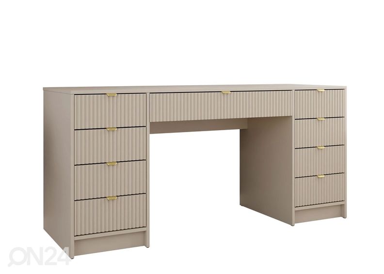 Kirjutuslaud / tualettlaud Tireno 154 cm suurendatud