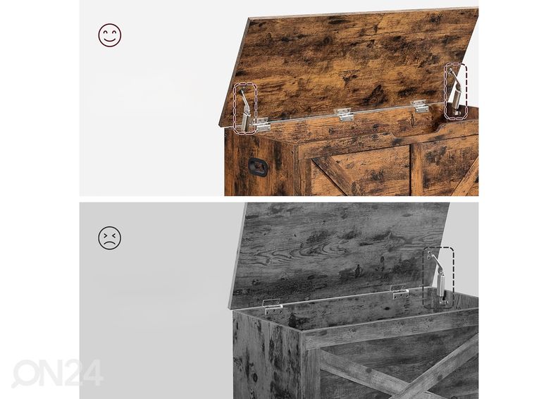 Kirst/hoiukast suurendatud