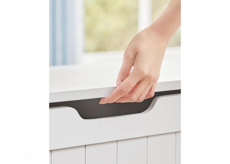 Kirst/hoiukast 76x40 cm, valge suurendatud