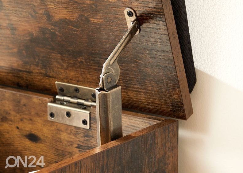 Kirst/hoiukast/tumba, pruun/tumehall suurendatud