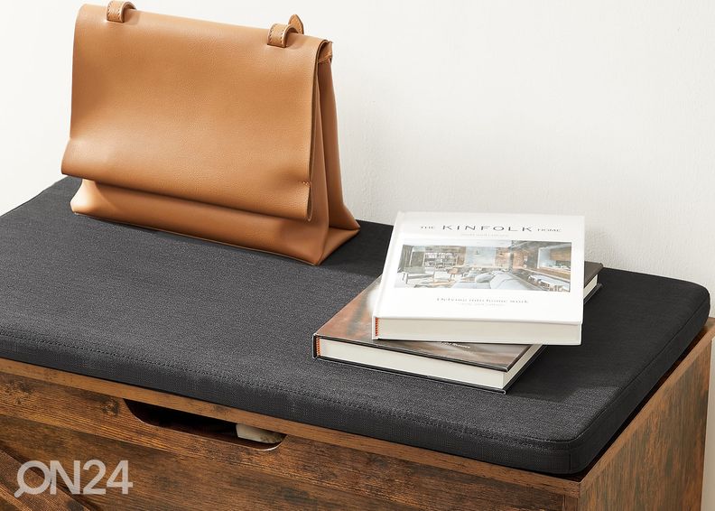 Kirst/hoiukast/tumba, pruun/tumehall suurendatud