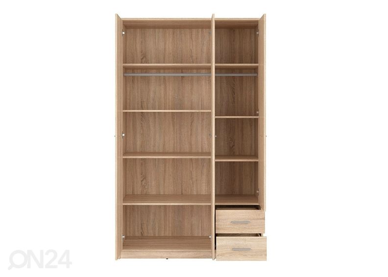Kitsad riiulid riidekapile 118,5 cm suurendatud