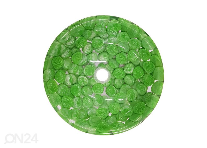 Kivikestega valamu suurendatud