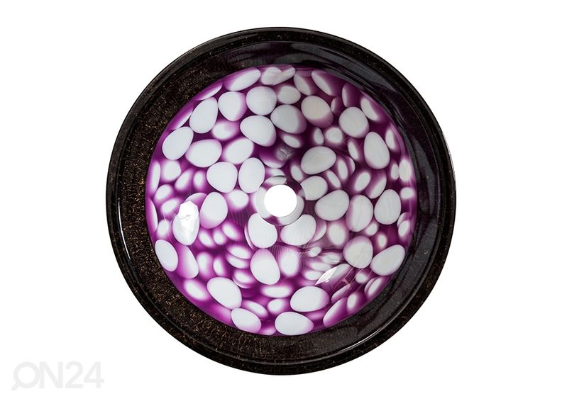 Kivikestega valamu suurendatud