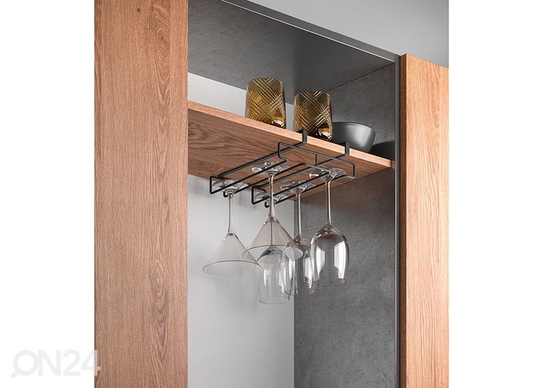 Klaasihoidja Metaltex My-Glass suurendatud