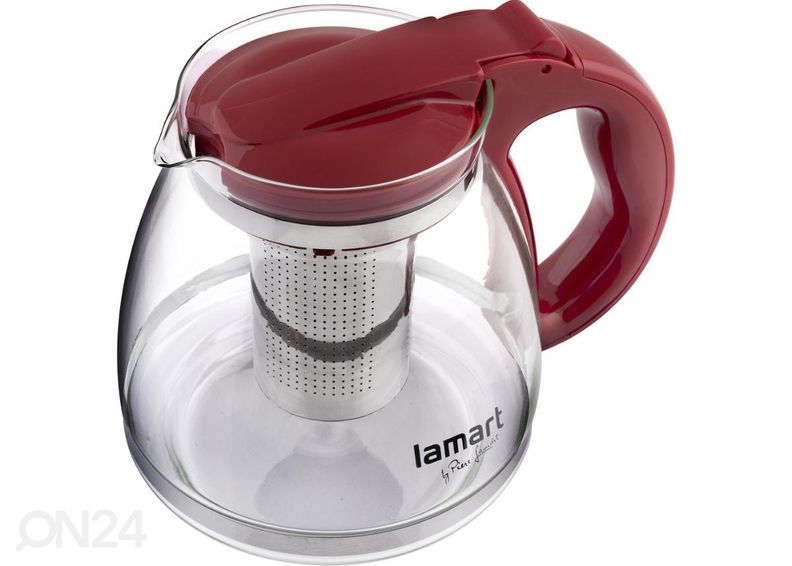 Klaaskann teesõelaga 1,5L Lamart LT7074 suurendatud