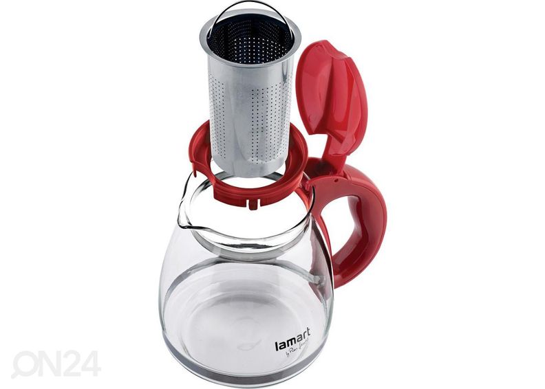 Klaaskann teesõelaga 1,5L Lamart LT7074 suurendatud