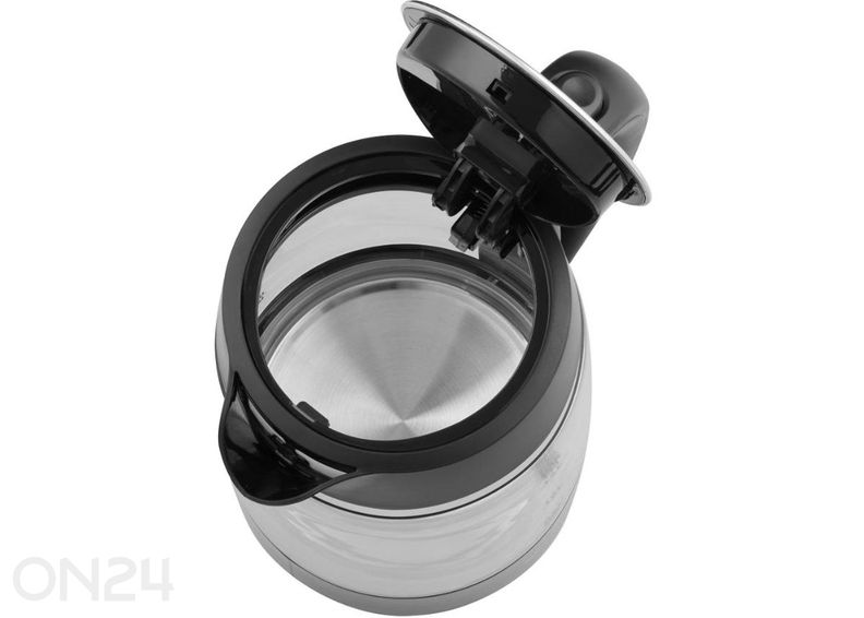 Klaaskorpusega veekeetja Sencor SWK2711BK suurendatud