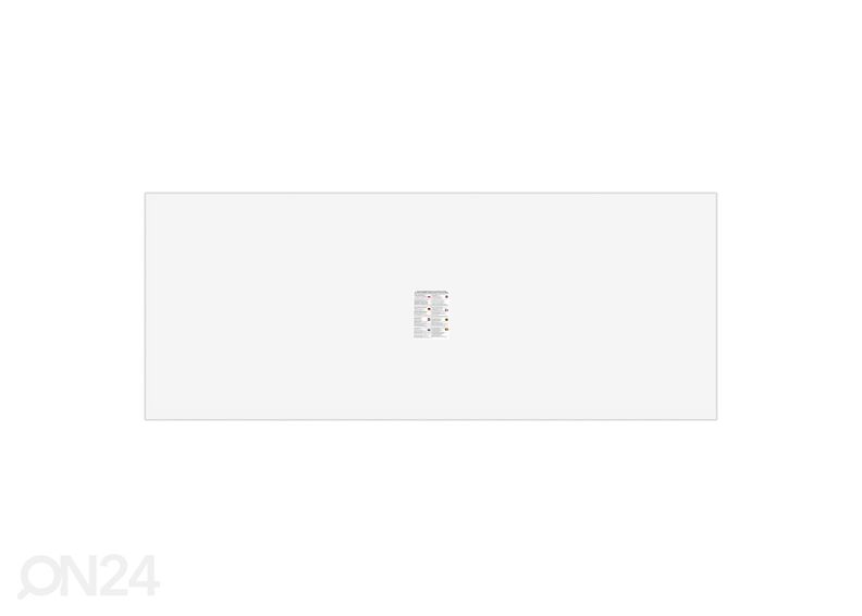 Klaaspilt Forest 125x50 cm suurendatud