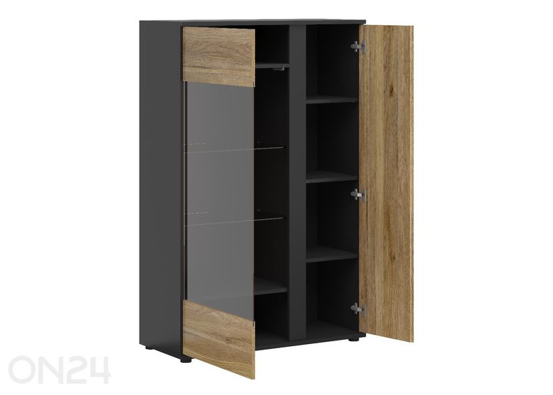 Klaasuksega kapp Luen suurendatud