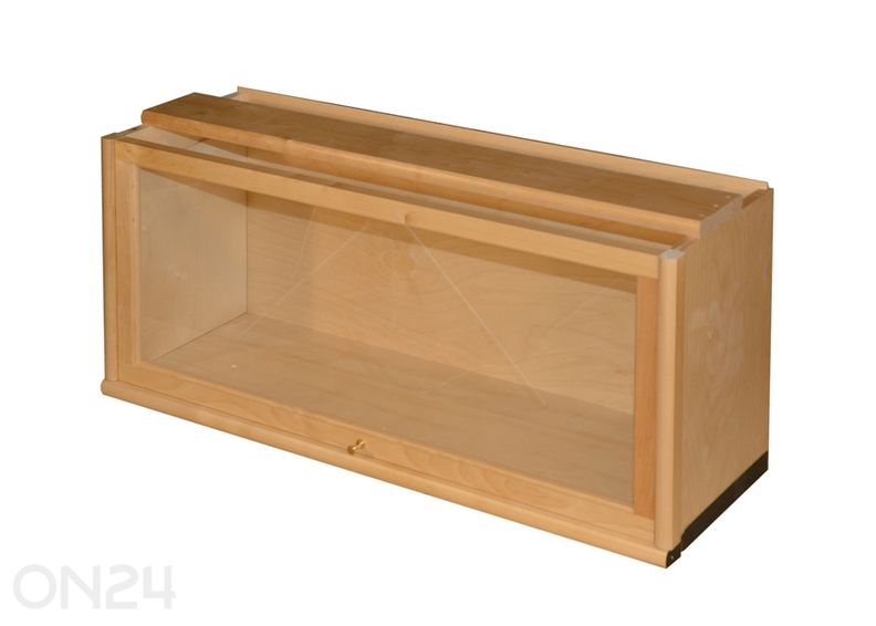 Klaasuksega keskmine moodulriiul suurendatud