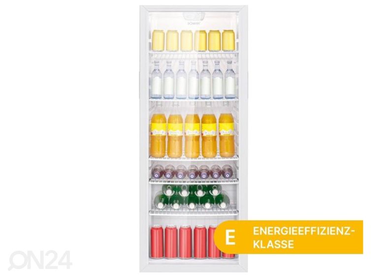 Klaasuksega külmik Bomann KSG7289W suurendatud