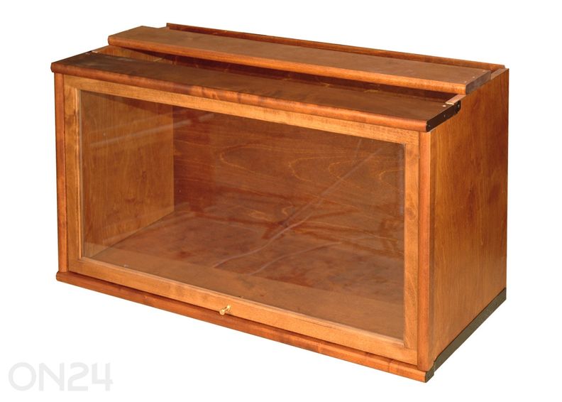 Klaasuksega suur moodulriiul suurendatud