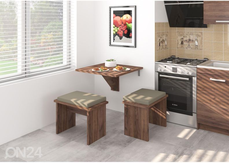 Klapplaud Conna 70x70 cm suurendatud