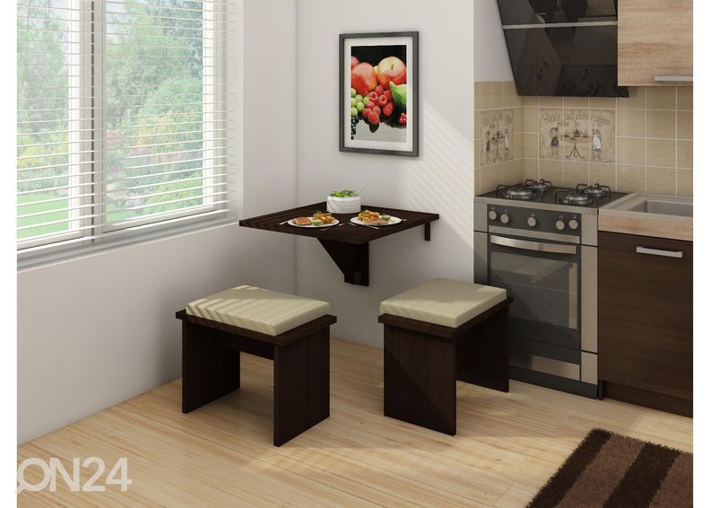 Klapplaud Conna 70x70 cm suurendatud