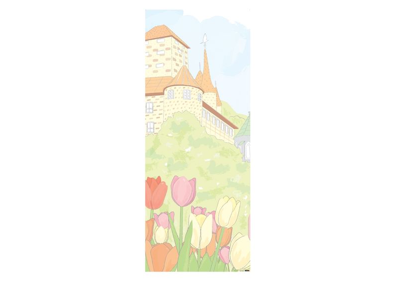 Kleebitav seinapilt Muinasjutt 250x300 cm suurendatud
