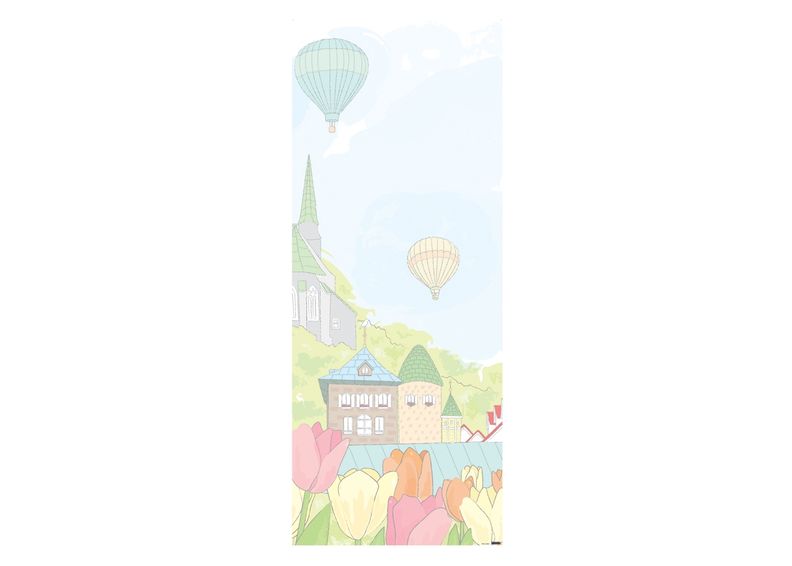 Kleebitav seinapilt Muinasjutt 250x300 cm suurendatud