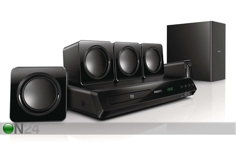 Kodukino Philips DVD-esitusega 5.1 suurendatud