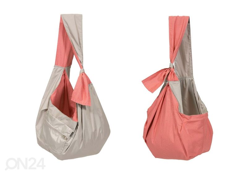 Koera kandekott taskusse kokkuvolditav suurendatud