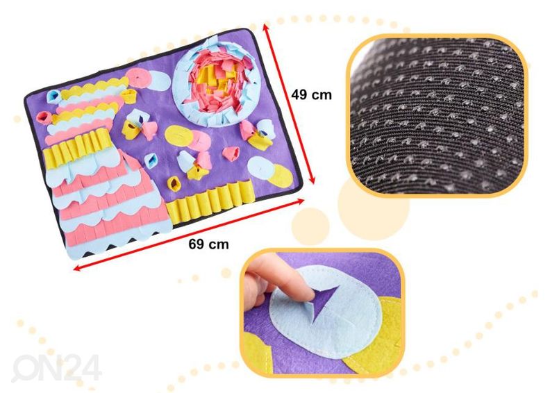 Koera nuuskimismatt / mängumatt suurendatud