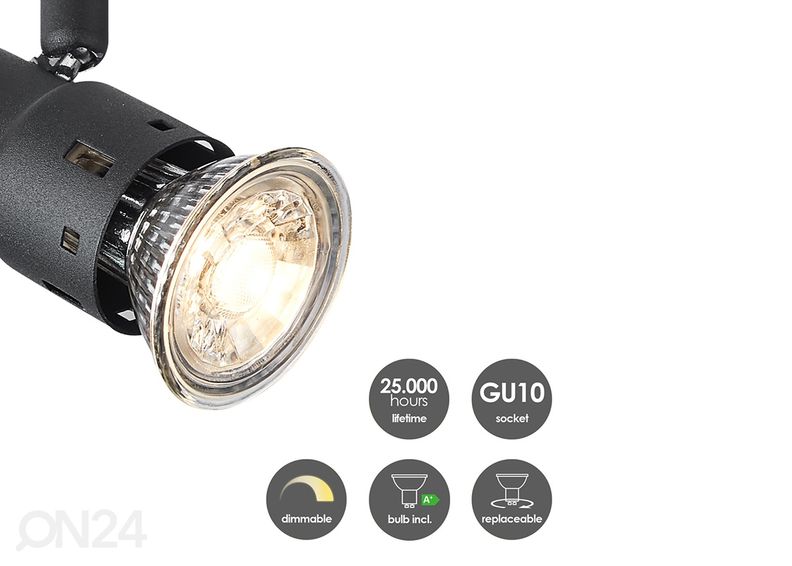 Kohtvalgusti Cilindro suurendatud