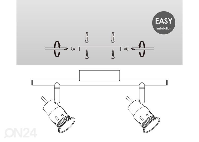 Kohtvalgusti Cilindro suurendatud