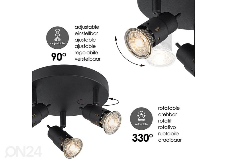 Kohtvalgusti Cilindro suurendatud