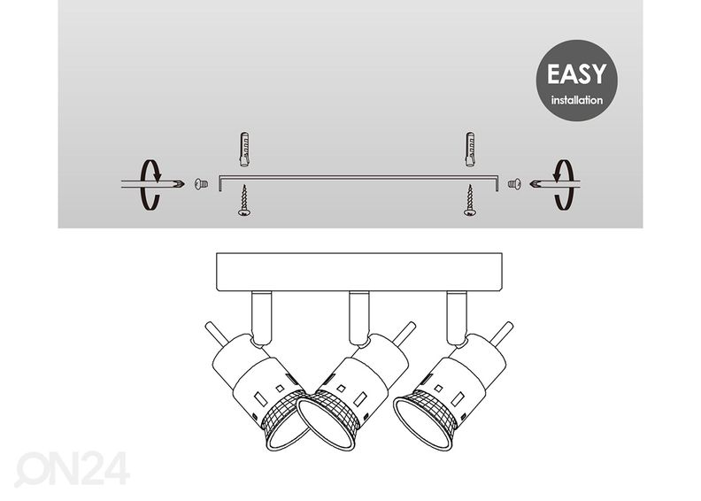 Kohtvalgusti Cilindro suurendatud