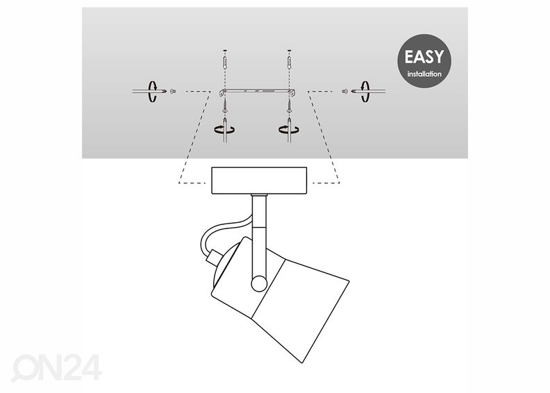 Kohtvalgusti Edge suurendatud