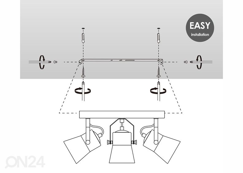 Kohtvalgusti Edge suurendatud