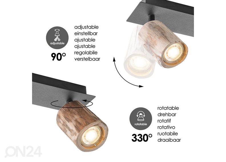 Kohtvalgusti Wood suurendatud