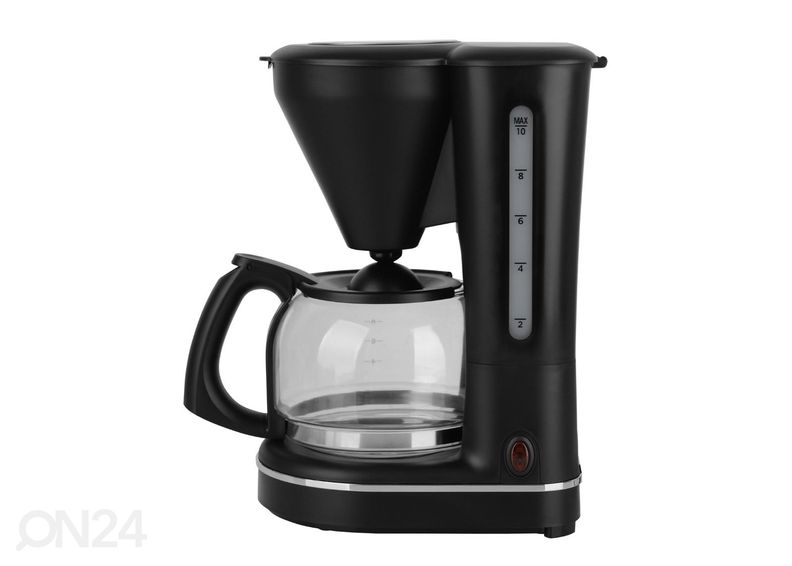 Kohvimasin Brandt Classic CAF125B must suurendatud