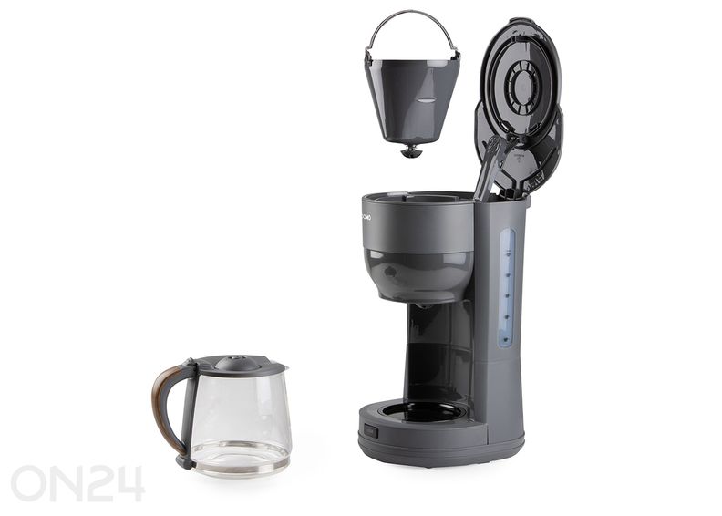 Kohvimasin Domo 1,25L antratsiit suurendatud