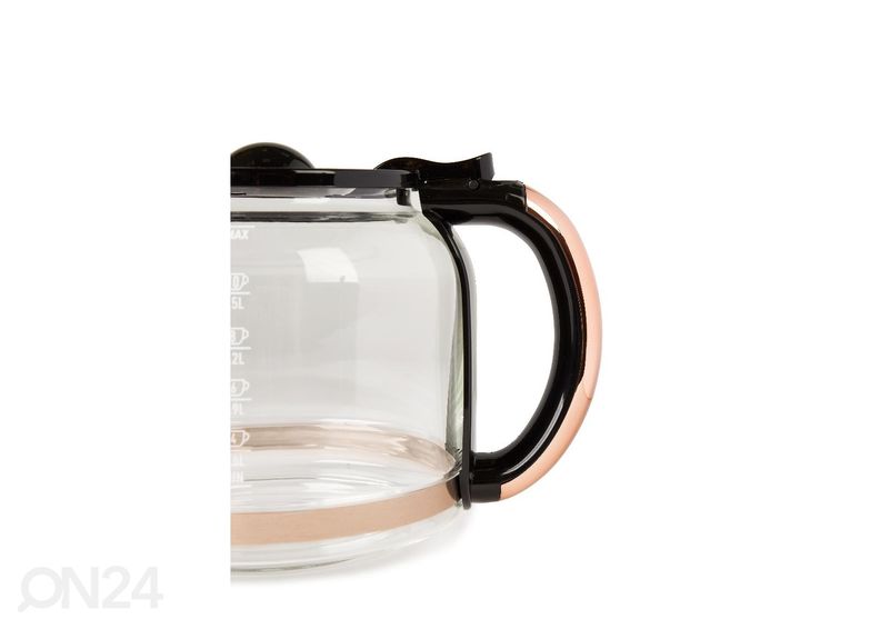 Kohvimasin Haden Black&Copper 1,8 L, must suurendatud