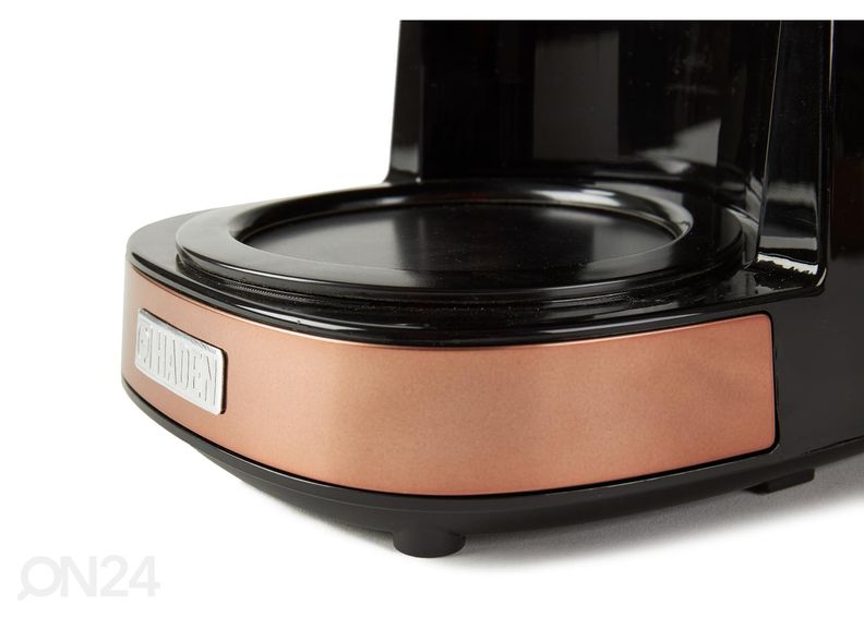 Kohvimasin Haden Black&Copper 1,8 L, must suurendatud